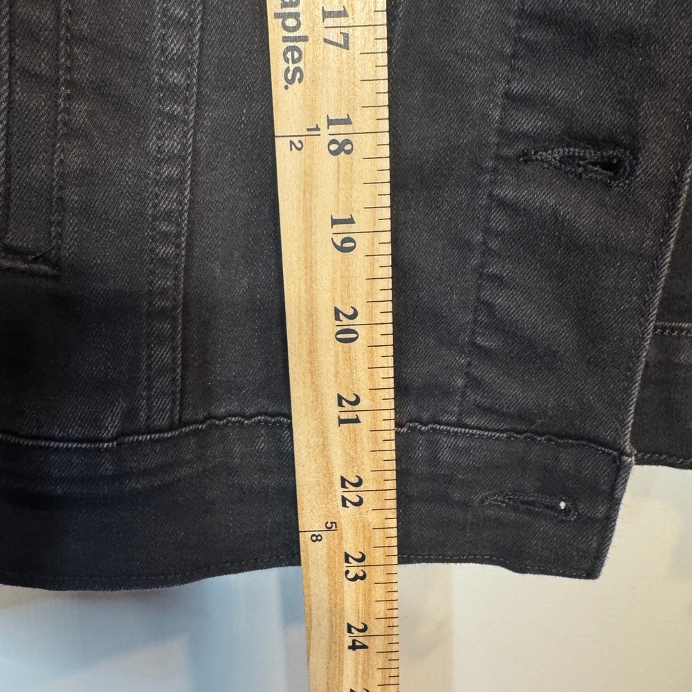 Levi's Women's Black Jean Jacket - Picture 4 of 6